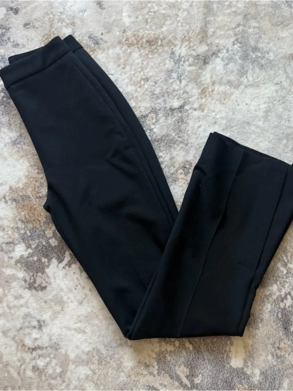 Zara Black Flared Tailored Pants